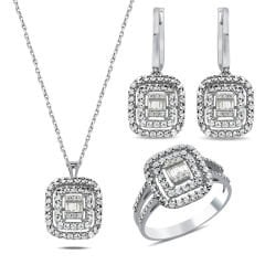 0.29 Karat Pırlanta Baget Set